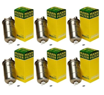 NEW For VW Passat Beetle Golf Jetta Passat Set of 6 Fuel Filters OEM