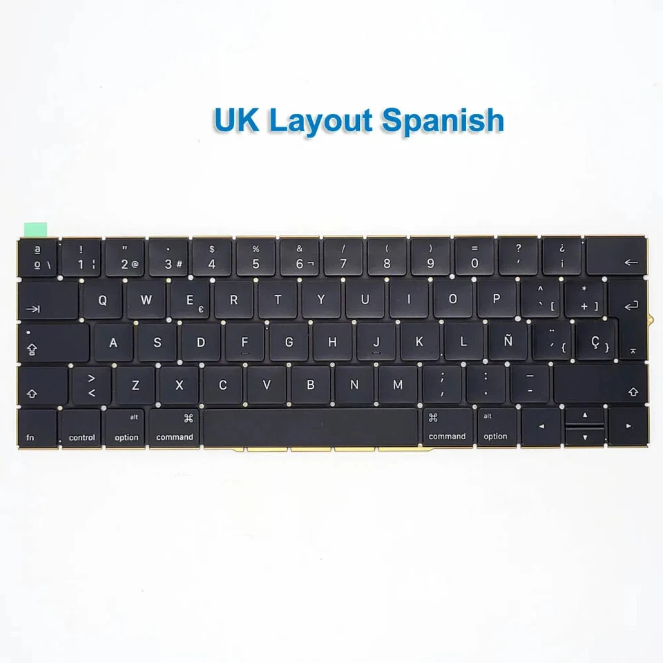 New US UK Spanish Korean IT Keyboard for Macbook Pro Retina 13" 15" Replacement - Image 2 of 4