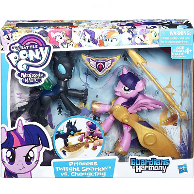 My Little Pony Twilight Sparkle Vs Changeling Guardians of Harmony Princess MLP