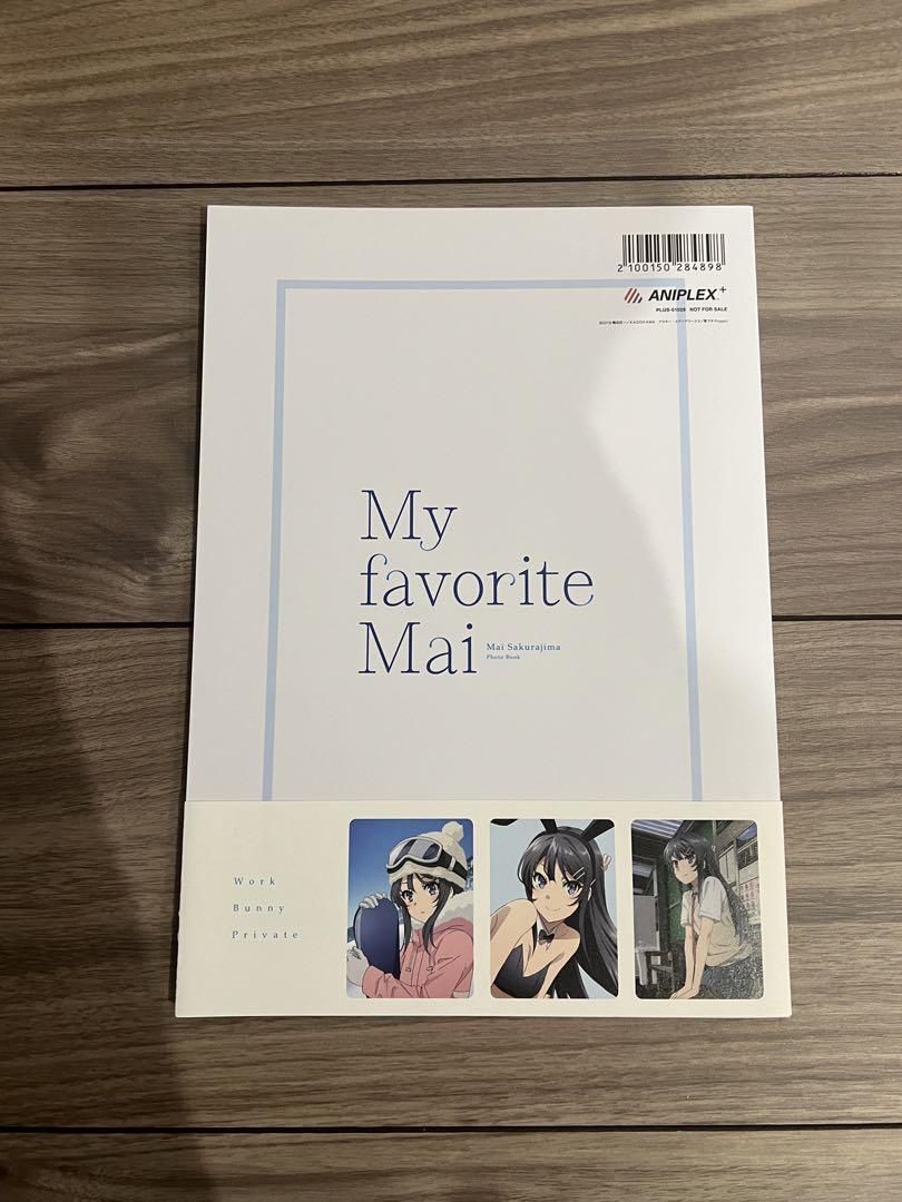 My favorite Mai Sakurajima Mai Photo Book Art Works Book Anime