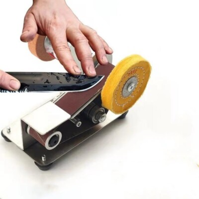 Small Knife SharpenerMultifunctional Mini Belt SanderSetting Angle Sander