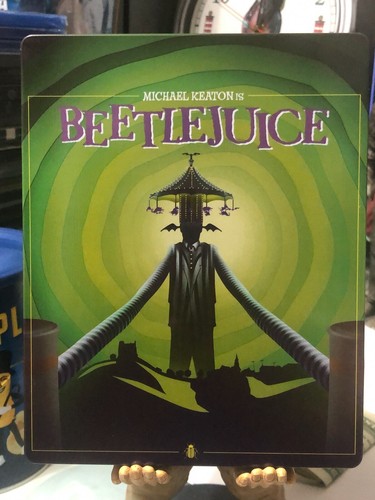 Beetlejuice 4K ULTRA HD ZAVVI LIMITED EDITION STEELBOOK SLIP COVER BOX BRAND NEW - Picture 2 of 8