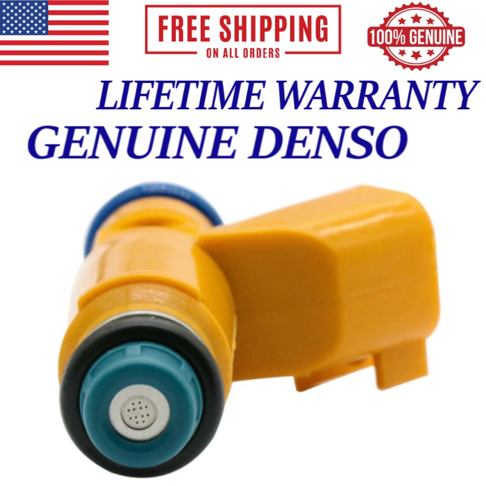 NEW X8 OEM DENSO Fuel Injectors For 2006-09 Land Rover Range Rover Sport 4.4L V8 - Image 3 of 3