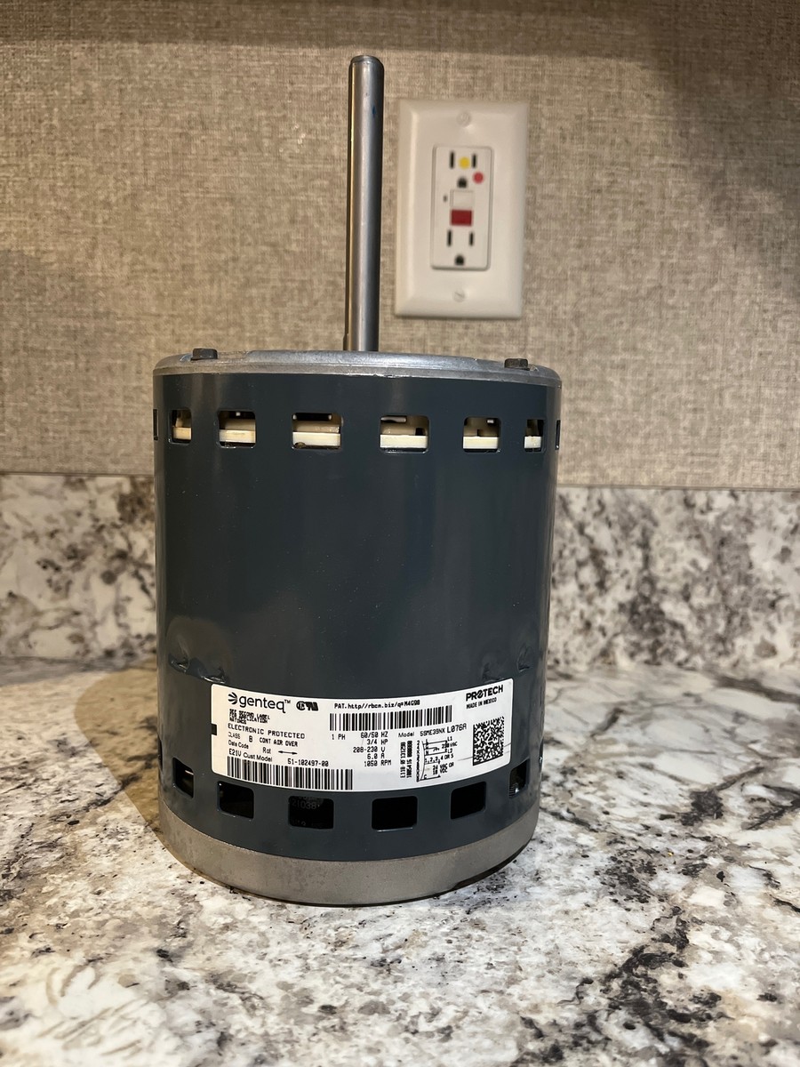 51-102497-00 - oem rheem upgraded replacement x13 blower motor u0026amp; module  3/4 hp | eBay