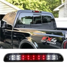 LED Third 3rd Brake Light Smoked Black For 99-16 Ford F250 F350 Super Duty Carg