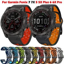 Quickfit Watchband Fr Garmin Fenix 7 7X 5 5X Plus 6 6X Pro 3 3HR Epix Band Strap
