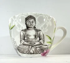 Portobello by Inspire Tea Coffee Mug Cup Buddha Design 16OZ