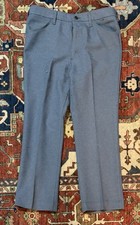 Vintage Wrangler Polyester Pants Men  s 36x30 Made In USA