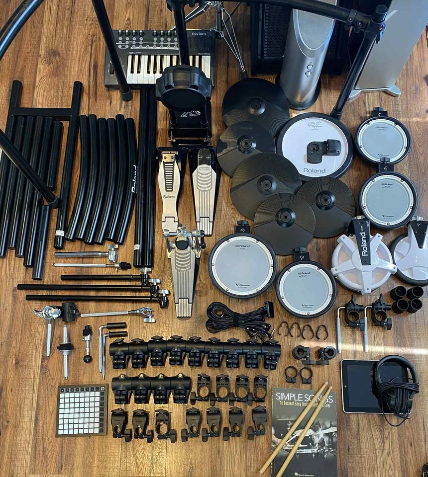 Roland TD-15 Schlagzeug --- AUSWAHL an KLEMMEN für DRUM RACK - Bild 4 von 4