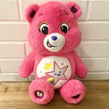 Care Bears - Be Me Bear 2024 Pink, Purple Nose, Star Tummy New In Box Plush