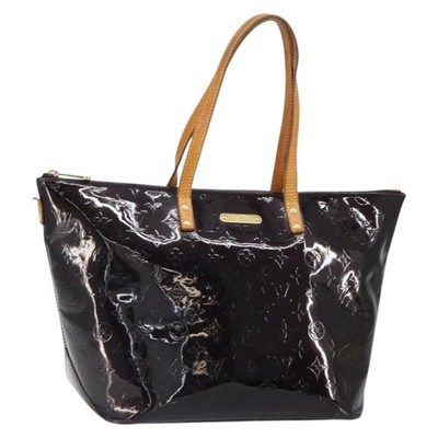 LOUIS VUITTON Monogram Vernis Bellevue GM Tote Bag Amarante M93589 Auth 166294