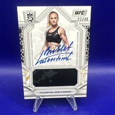 Carte à Collectionner UFC 2025 Topps - Patch Midnight Signée Valentina Shevchenko - Numérotée /25 - État Near Mint