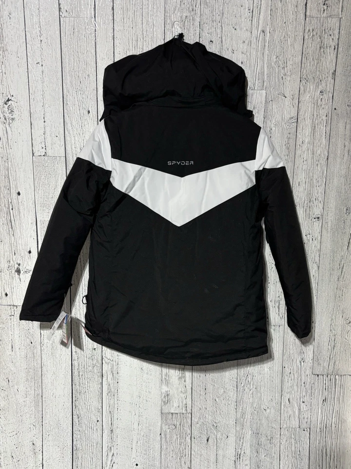 Spyder 3-in-1 hooded insulated men’s snow jacket black NWT size XL $180 - Image 2 of 4