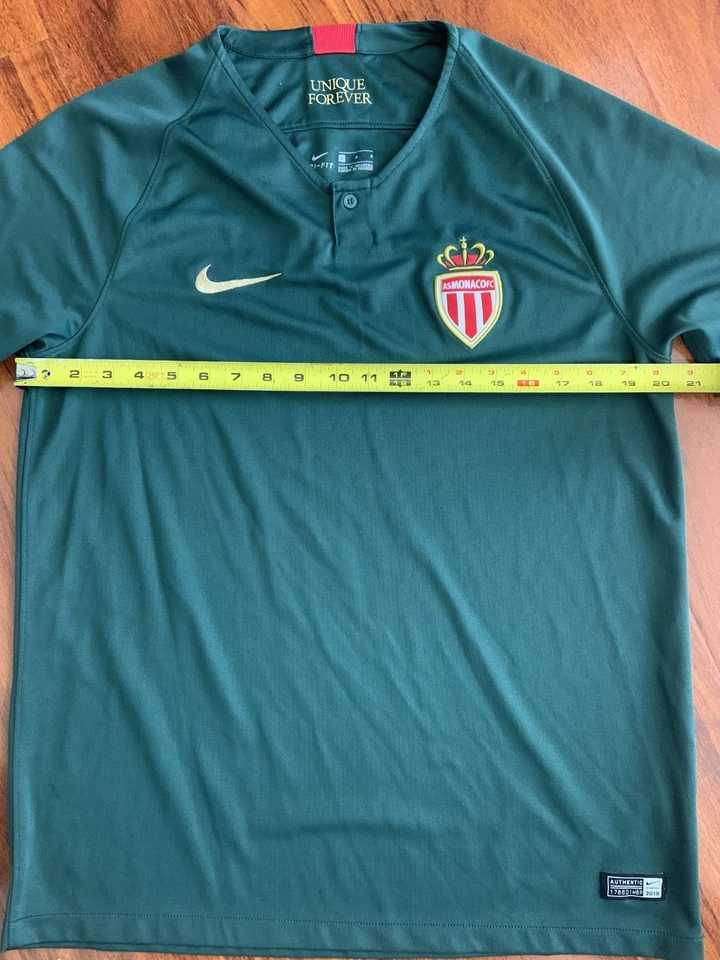 Camiseta de fútbol Nike AS Monaco visitante 2018 2019 grande nueva con etiquetas kit visitante Foto 4 de 4