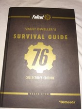Fallout 76 Book Vault Dweller  s Survival Guide Collectors Edition Hardcover Book