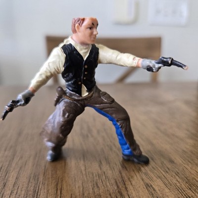 PAPO G-Scale Figure COWBOY W/ 2 Colt Pistols - Just Plain Folk Diorama Western