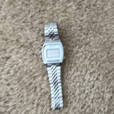 Casio Vintage Digital Quartz Square Watch Ala...