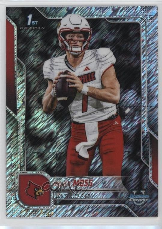2025 Bowman U Chrome Shimmer Refractor Miller Moss #141 1pi4