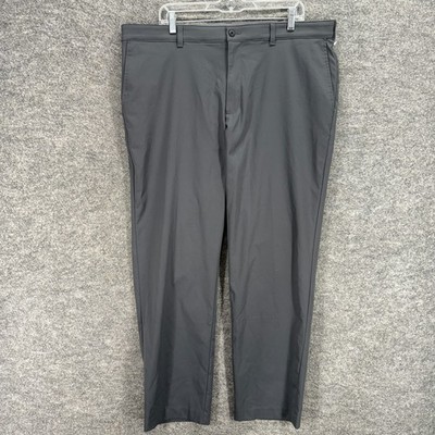 Ben Hogan Dress Pants Men 40*32 Gray Mid Rise Flat Front Pockets Skinny Regular