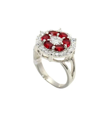 #ad Silver 925 Sterling Green Hydro amp; Zircon Stone Handmade Women Designer Ring $136.27