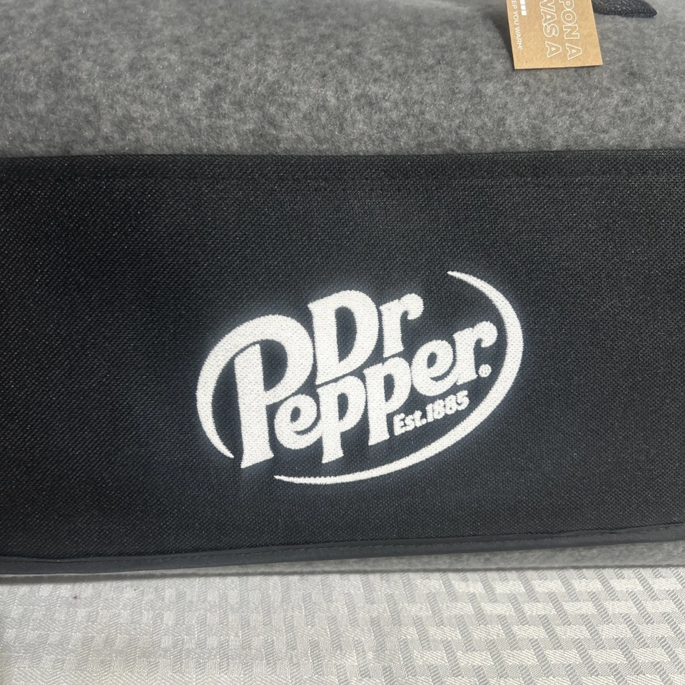 Manta DR PEPPER NEGRA/GRIS Field And Co Nueva CON ASA Foto 4 de 4