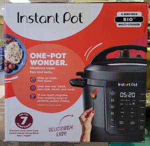 生活家電 Instant Pot RIO 6QT 3回使用 美品