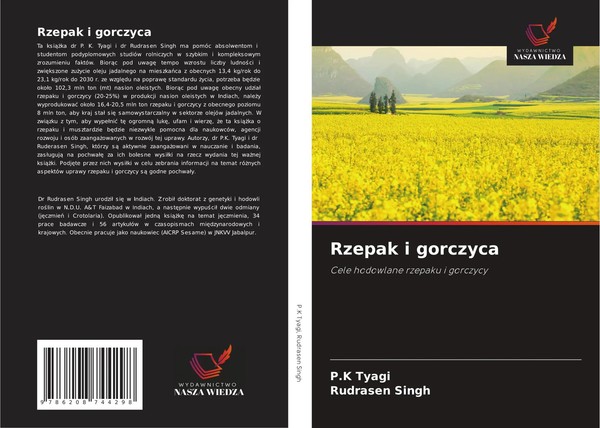 Rzepak I Gorczyca Cele Hodowlane Rzepaku I Gorczycy P. K Tyagi (U. A.) Buch 2025-image