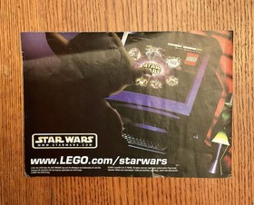 LEGO 7143 Star Wars Jedi Starfighter Obi-Wan Kenobi 100% Complete - Instructions