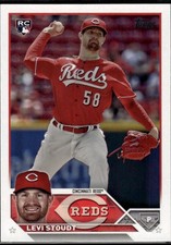 Levi Stoudt 2023 Topps Update Cincinnati Reds Rookie #US149