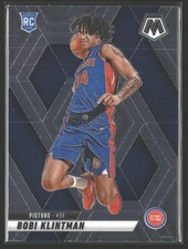Bobi Klintman 2024-25 Panini Mosaic #226 RC Detroit Pistons