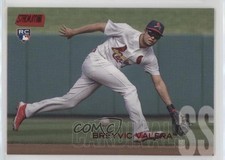 2018 Topps Stadium Club Red Foil Breyvic Valera #120 1b7