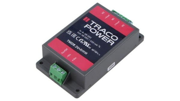 Przetwornica Dc/Dc, 20W, Uwej: 9...36VDC, Uwyj: 48VDC, Iwyj: 420Ma Tmdc 20-2418-image