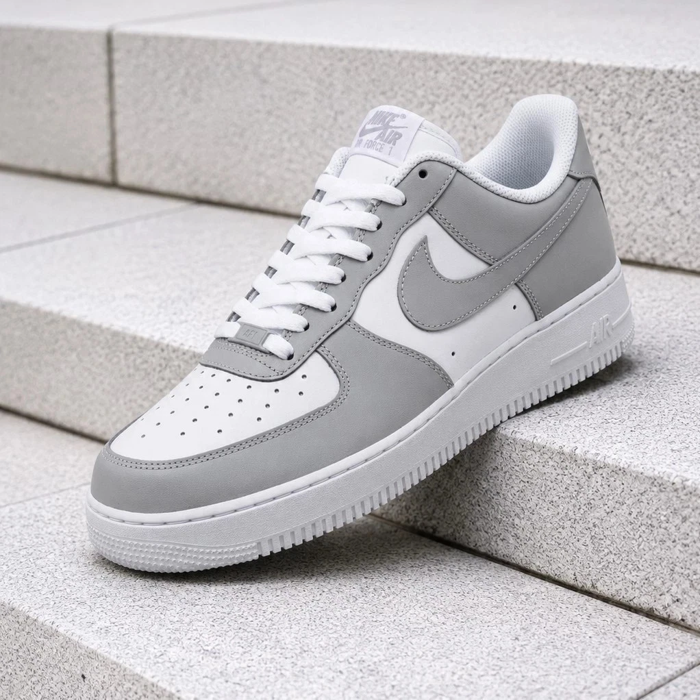 Nike Air Force 1 '07 White Wolf Grey for Sale | Authenticity