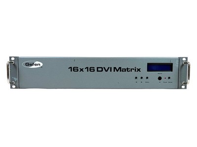 Gefen PHI-DVI-16416VS 16X16 DVI Crosspoint Matrix + Rack Ears (No Power Supply)