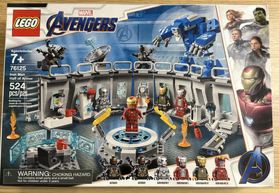 LEGO Super Heroes: Iron Man Hall of Armor (76125) New Sealed! Retired Set!!!