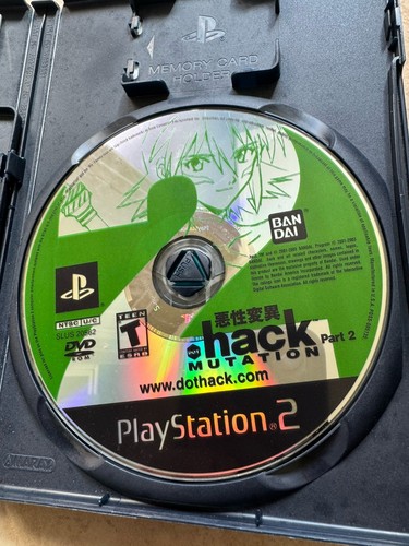 .hack MUTATION (Sony PlayStation 2, 2003) PS2 CIB komplett mit Reg & DVD getestet - Bild 9 von 9