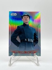 2020 Topps Star Wars Chrome Perspectives Refractor Colonel Datoo #31 w7v