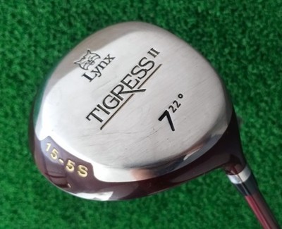 Lynx Tigress II Women's 7 Fairway Wood 22° w/ System 345 Graphite Shaft