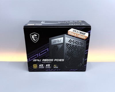 MSI MPG A850G PCIE5 Netzteil 850W ATX 3.0 PCIe 5.0 80+ Gold modular