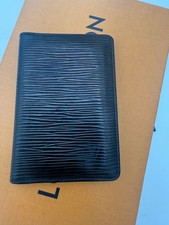 Louis Vuitton Portafoglio Organizzatore Tascabile Nero Epi Pelle