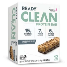 Ready Protein Bars Pack Of 12 High Protein Low Sugar Gluten Free Snack Bars