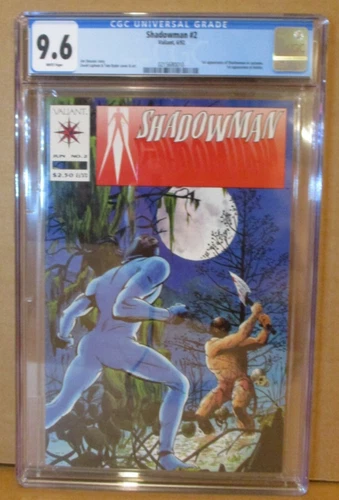 Shadowman 2 CGC 9.6 W 1st Nettie 1: Jack Boniface In Costume 1992 NM+ 0215680010