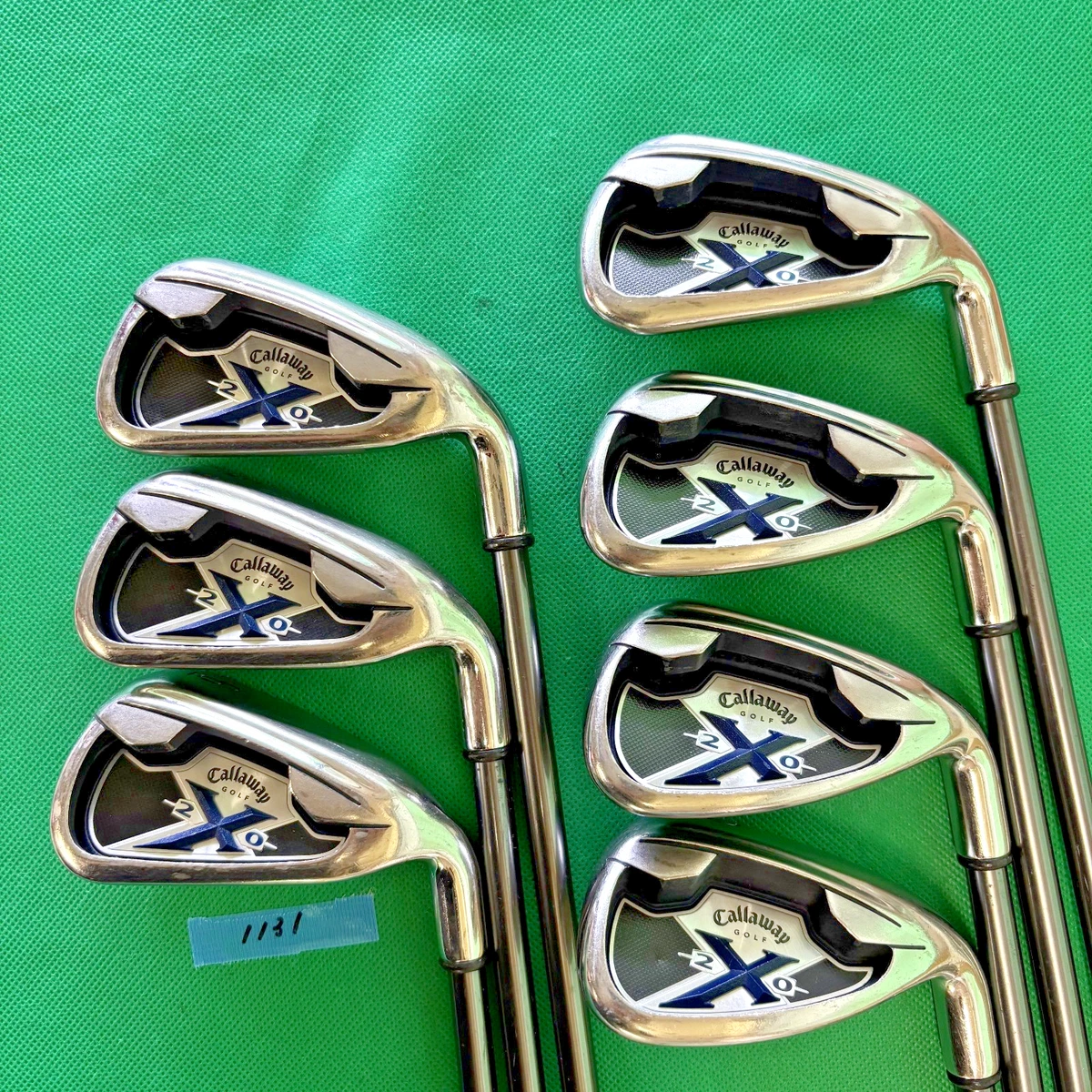 Callaway X-20アイアン5本セット 7～9I、P、S 純正Lシャフト X-20 Iron Golf Clubs for sale | eBay