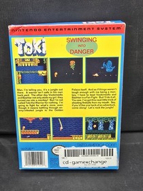 Toki (Nintendo Entertainment System, 1991) NES CIB Complete W/Inserts Tested 