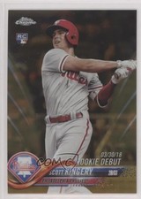 2018 Topps Chrome Update Target Exclusive Gold Refractor 9/50 Scott Kingery 0tw4