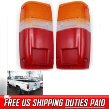 84 85 86 87 88 Toyota Hilux Mk2 LN RN YN Pickup Tail Rear Light Lamp Lens pair