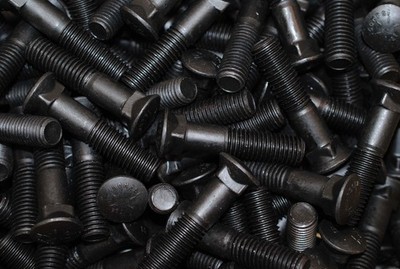 (20) Grade 8 Plow Bolts #3 Dome Head 5/8-11 x 3 Bolt Unplated Plain Black