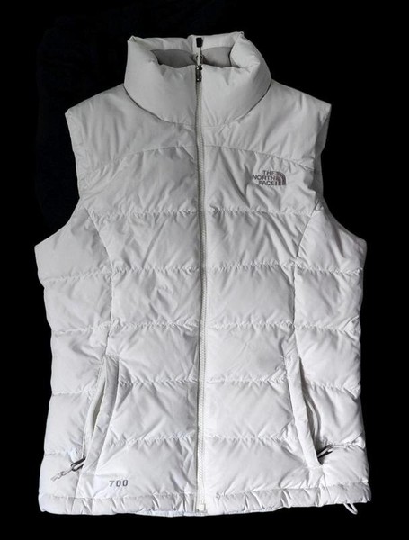 Women The North Face Vest White XS #A880