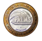 $10 Palms Maloof Casino Token .999 Fine Silver Casino Las Vegas Nevada Brenden
