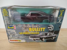 Rare Revell 1:25 Steve McQueen Bullitt 1968 Dodge Charger R/T Metal Body Car Kit